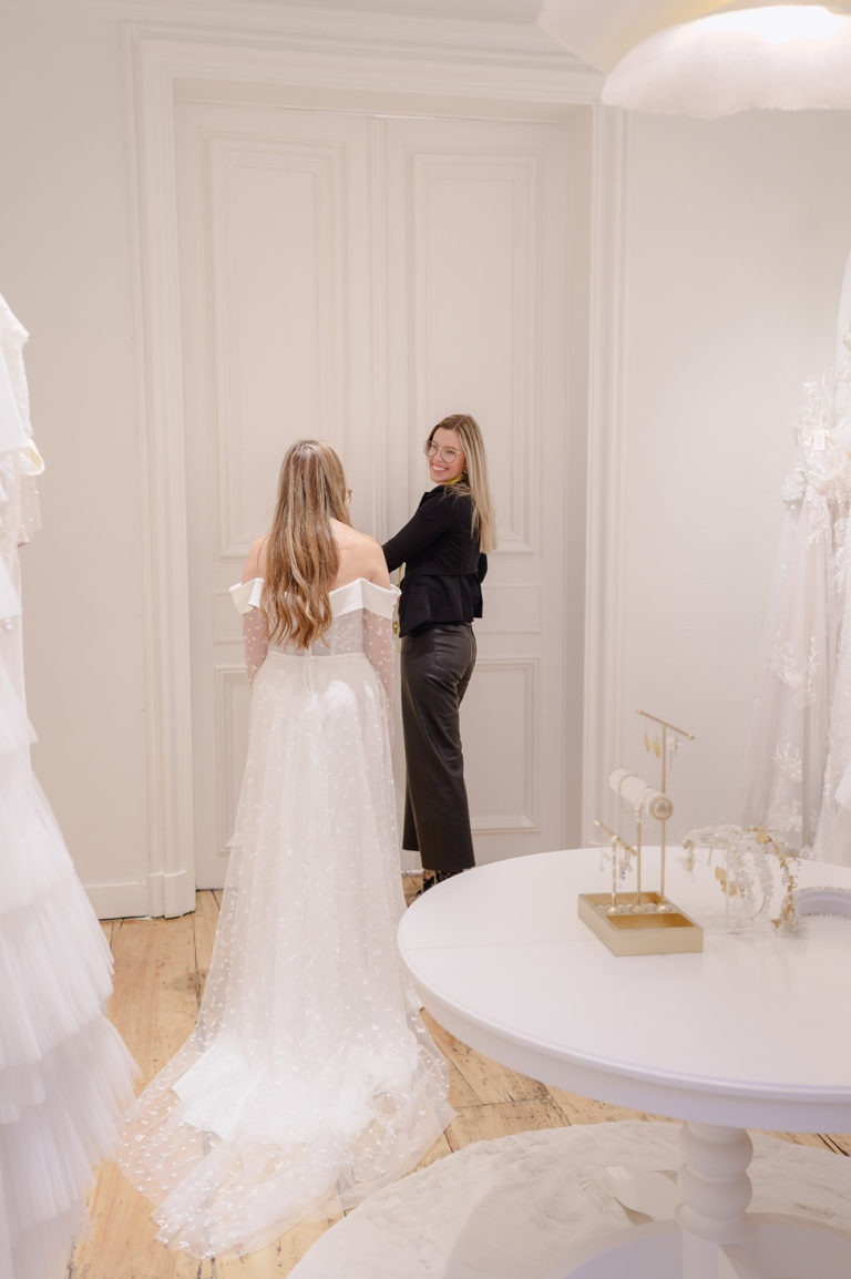 Choisir sa robe de mariée Boudoir Privé Liège
